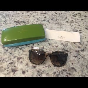 NWT Kate Spade Gayla Tortoise Sunglasses